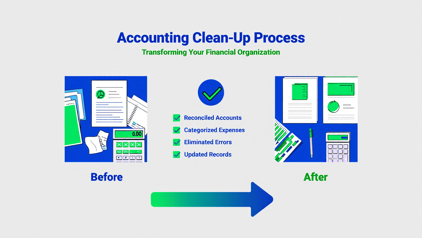Accounting Clean-Up Process Made Simple