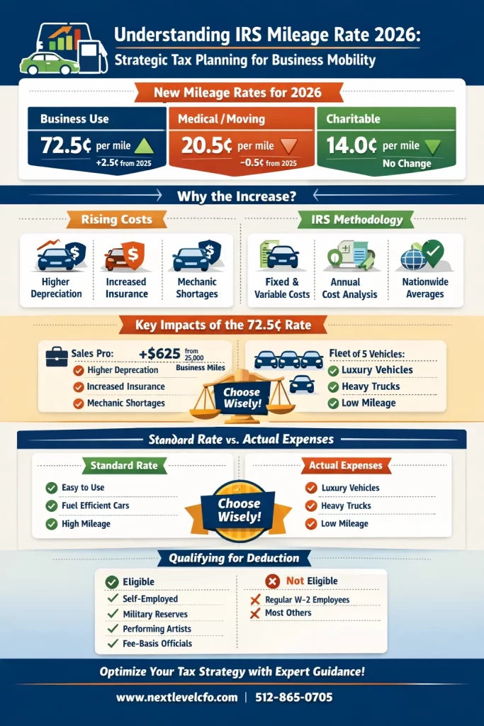 understanding irs mileage rate 2026